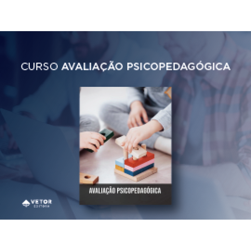 Avalia O Psicopedag Gica Curso Ead Vetor Editora